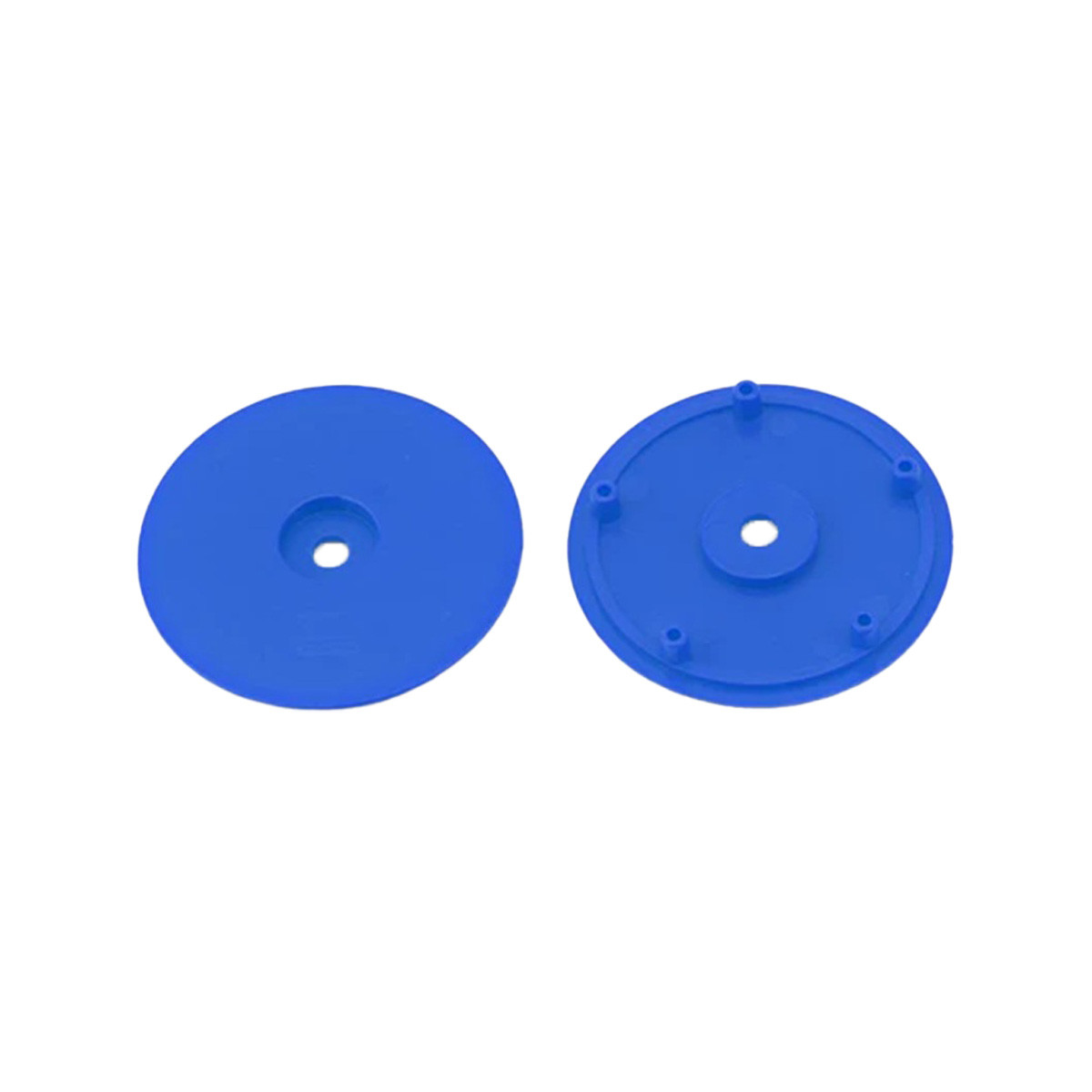 Whitz Racing - 1/10 Whiplash Front 2.2" 12mm Sprint Car Wheels (2) (Blue)