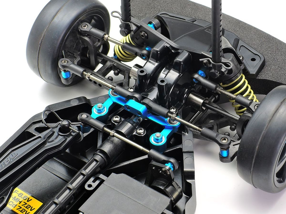 Tamiya - RC Type-S Aluminum Steering Set, TT-02 (Long Tie-Rod)