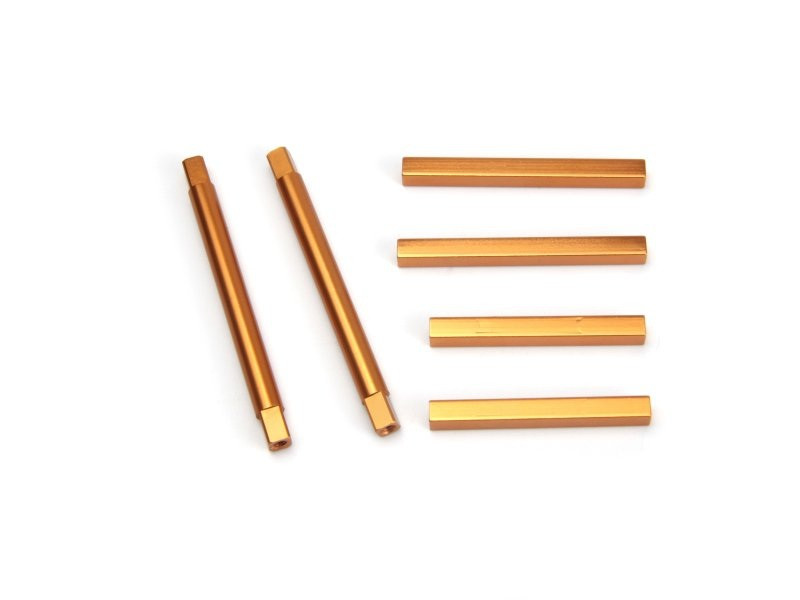 HPI Racing - Aluminum Chassis Brace Set (Orange)