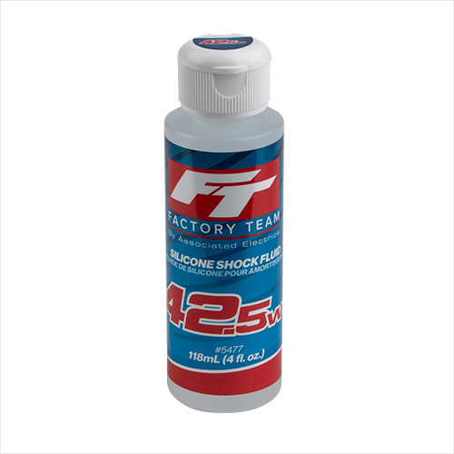 Team Associated - 42.5Wt Silicone Shock Oil, 4oz Bottle (538cSt)