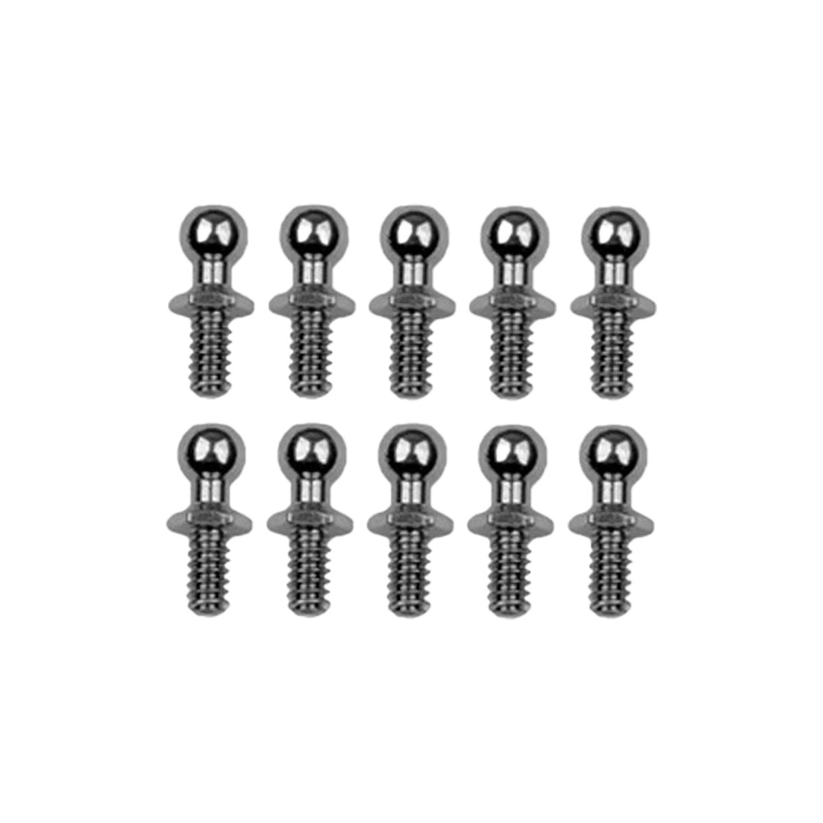 Team Associated - RC10 Ballstud Set .20, silver