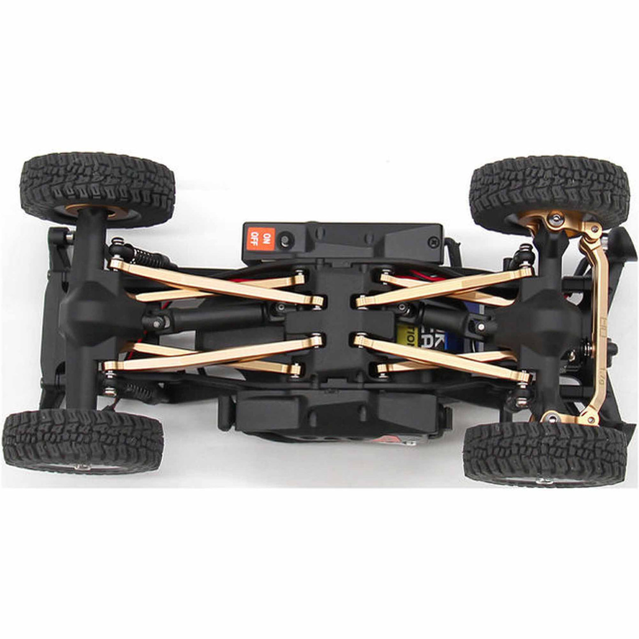 Brass No-Flex Link Set, 1/30 Axial SCX30