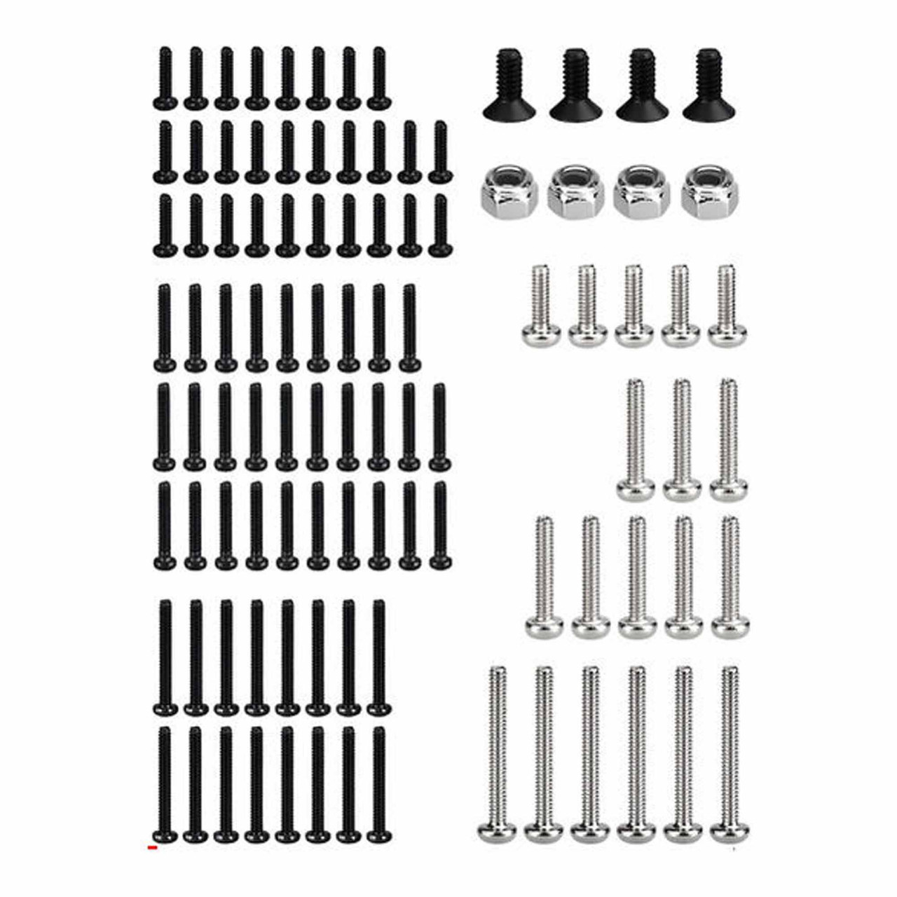 Hot Racing - Steel Hardware 100 Pieces, SCX30