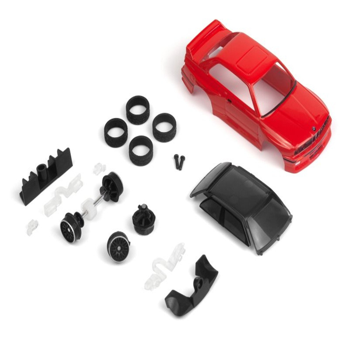 HPI Racing - nano-TTR 1989 BMW M3 E30 Ravaglia - Red - Painted Body