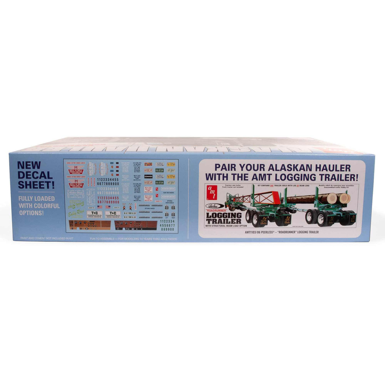 1/25 Alaskan Hauler Kenworth Tractor Model Kit