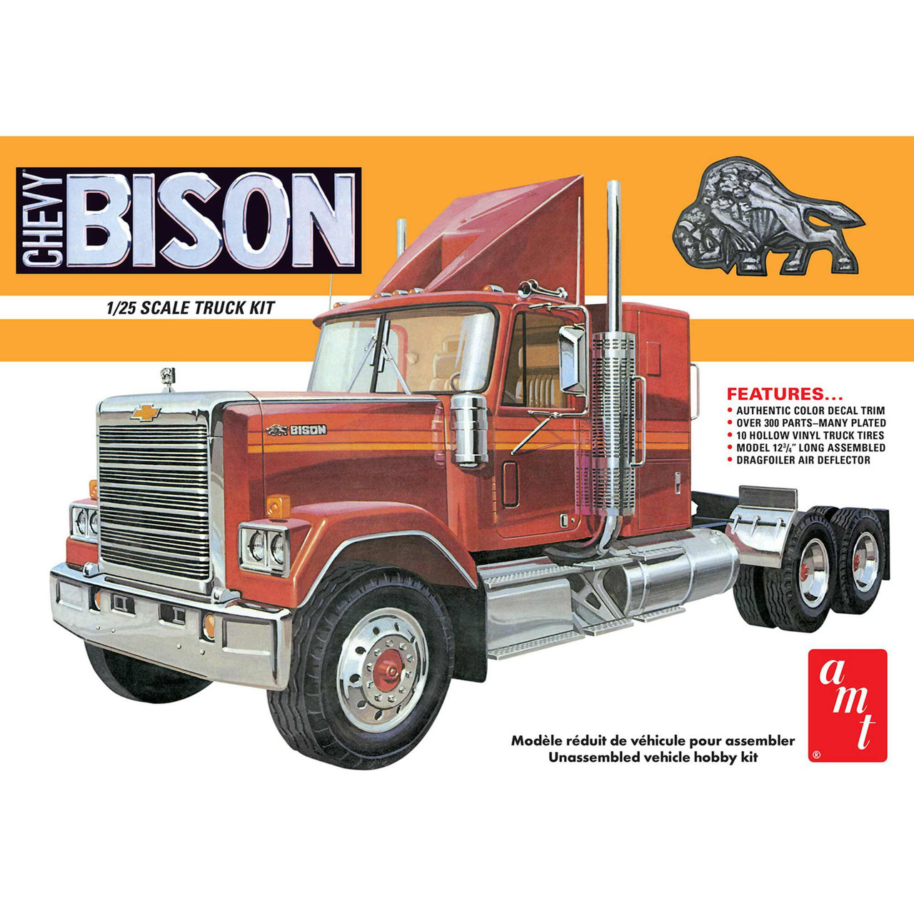 1/25 Chevrolet Bison Conventional Tractor Model Kit