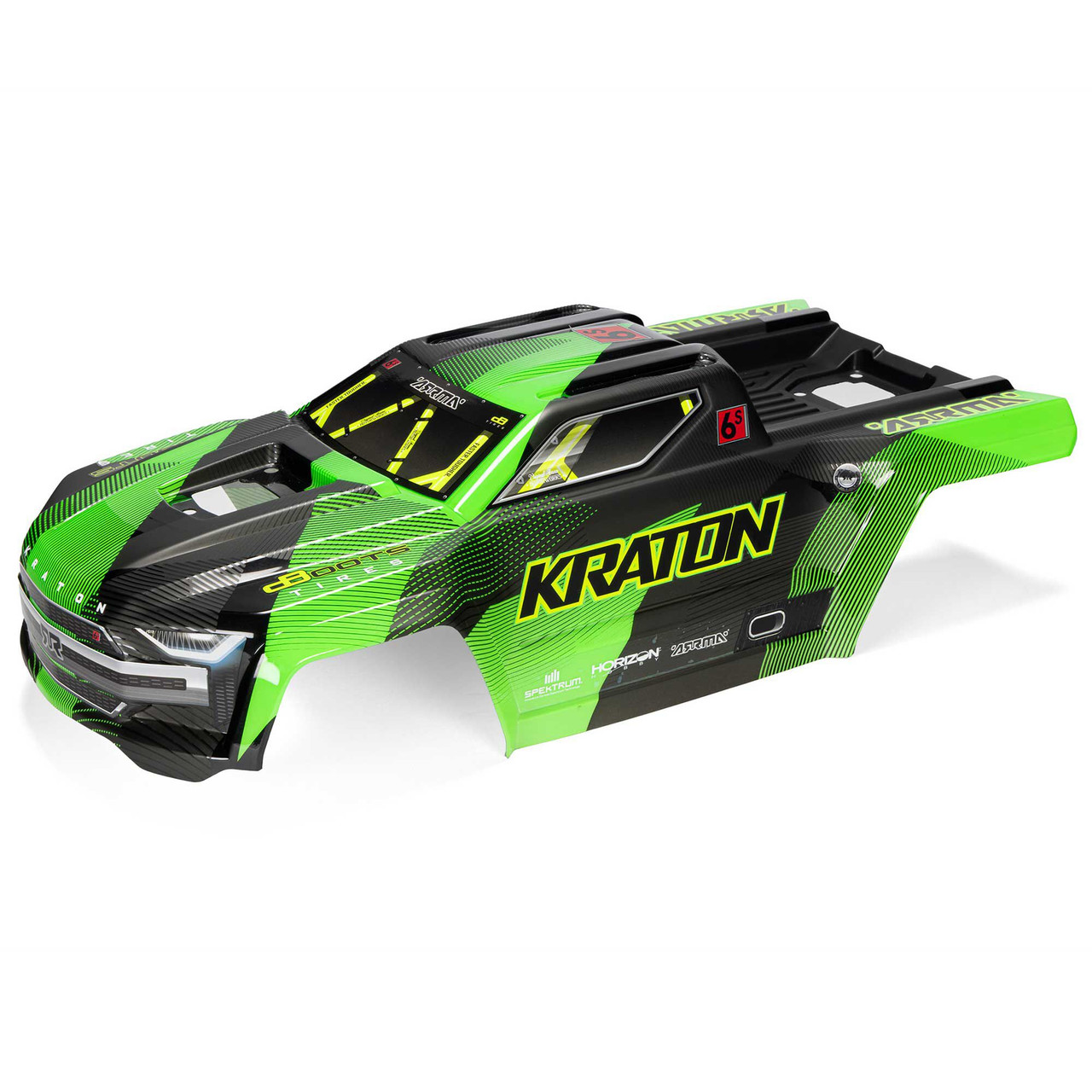1/8 KRATON 4X4 6S BLX BRUSHLESS V6 SPEED TRUCK RTR (Green/Black)