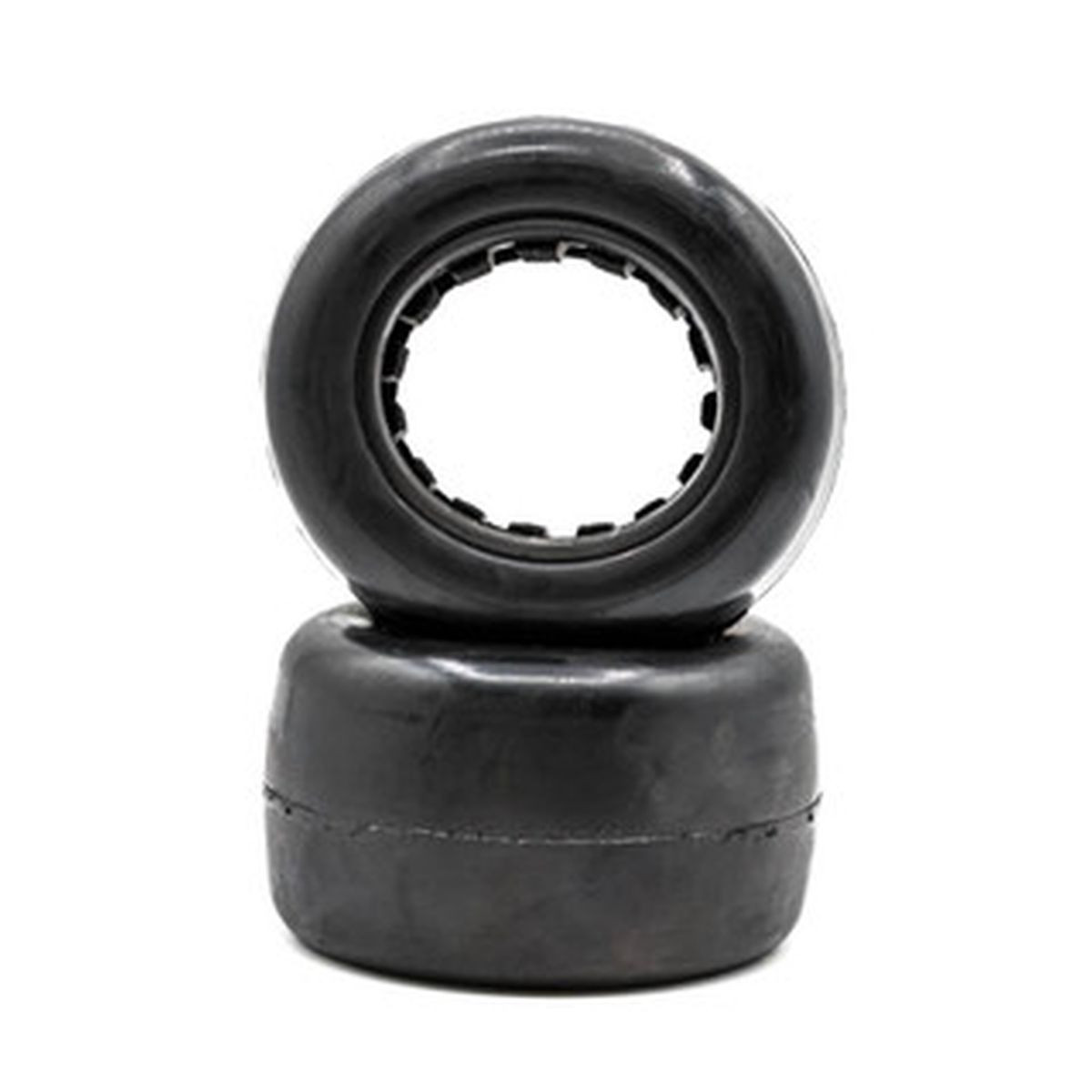 Raw Speed - Slick - Stadium Truck Tires w/Inserts (1 Pair) Clay