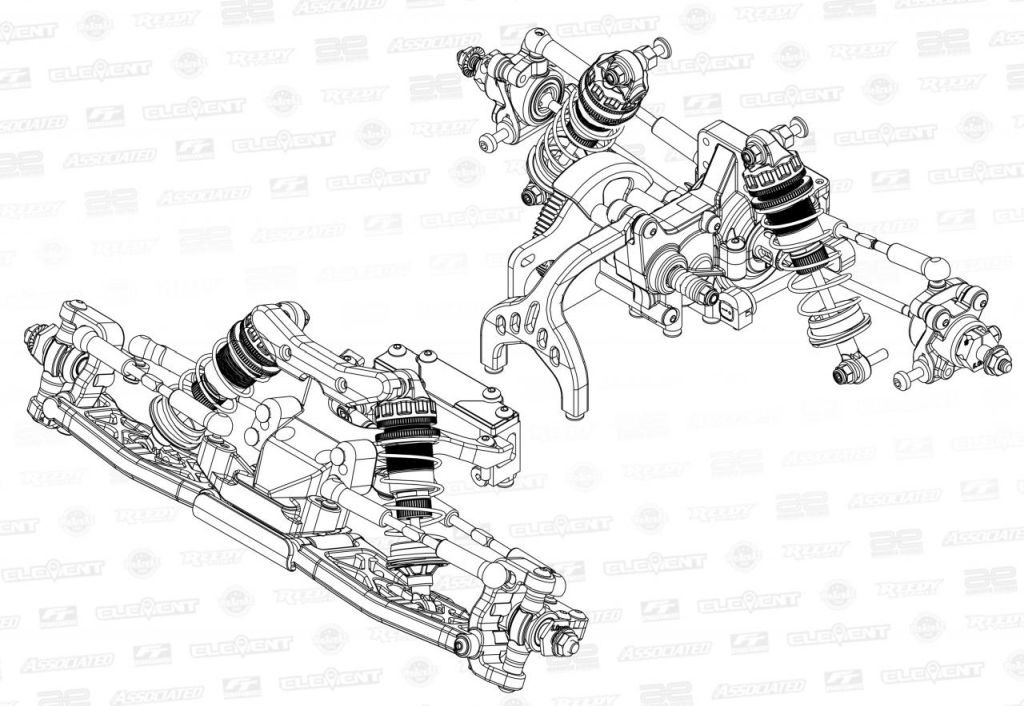 Team Associated - RC10B6 Builder’s Support Kit 2