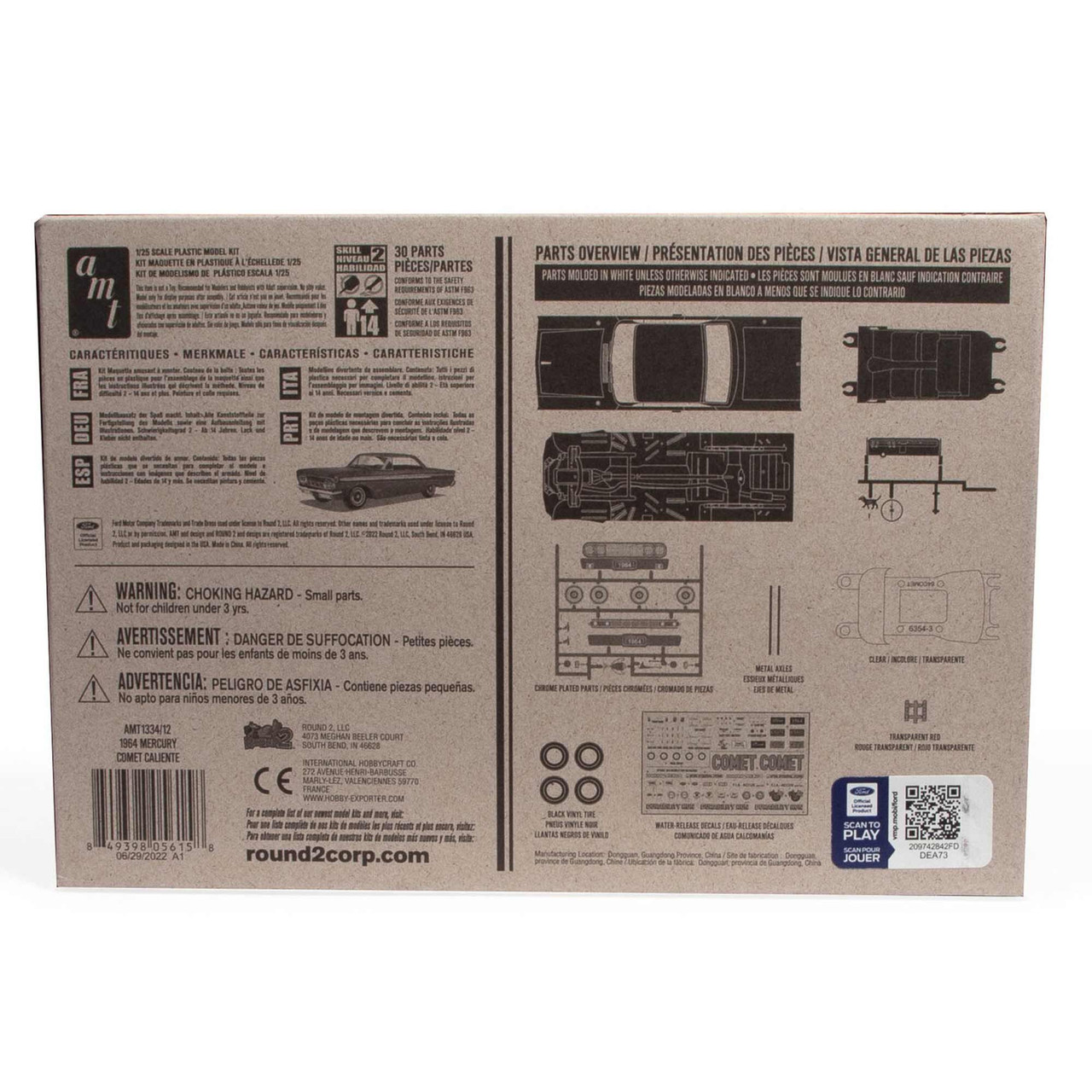 1/25 1964 Mercury Comet "Craftsman Plus Series" Model Kit