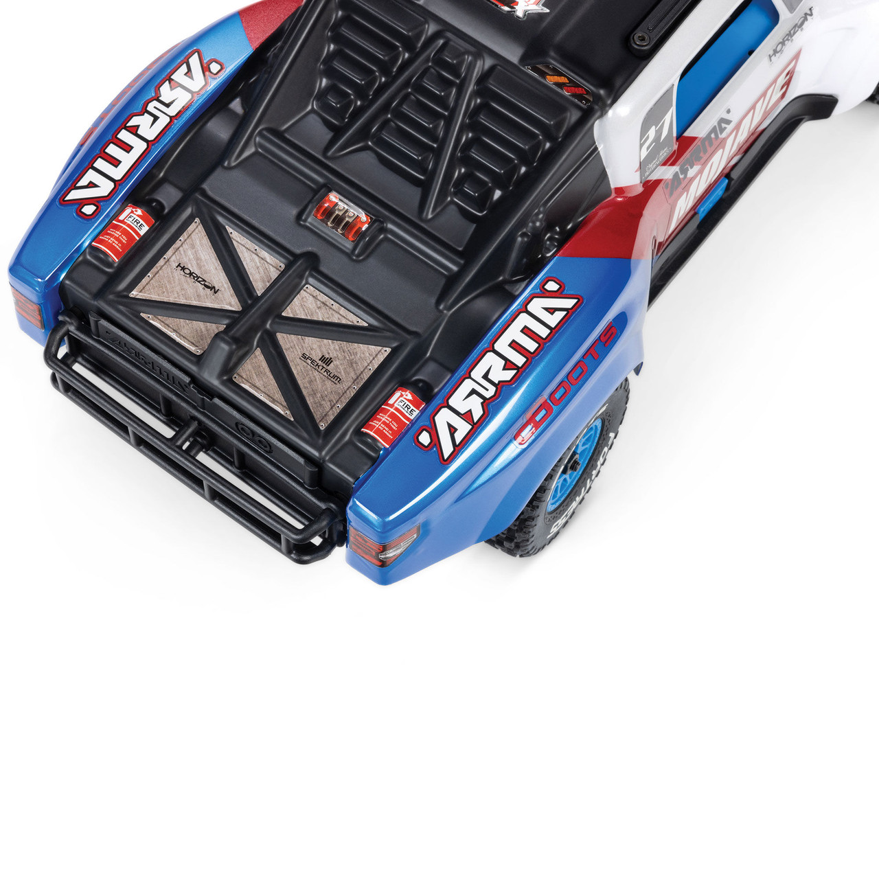 1/16 MOJAVE GROM 223S DSC 4X4 RTR Brushless Desert Truck, White (Battery & Charger Included)