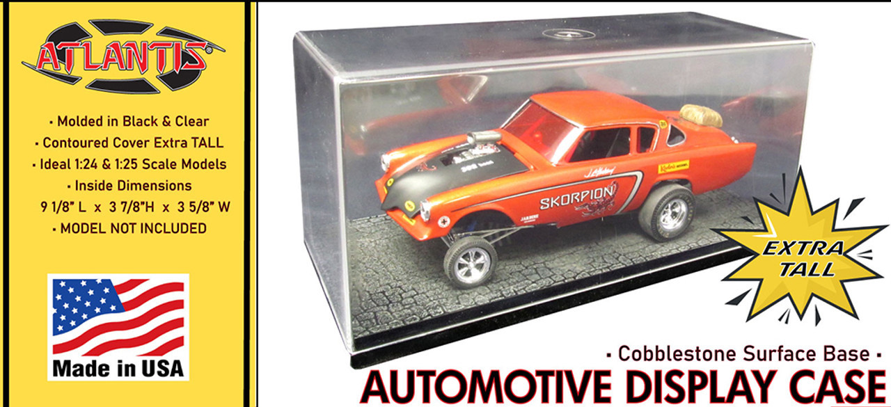 Atlantis Models Auto Display Case 1/24 1/25 Cobblestone Street AAN1014