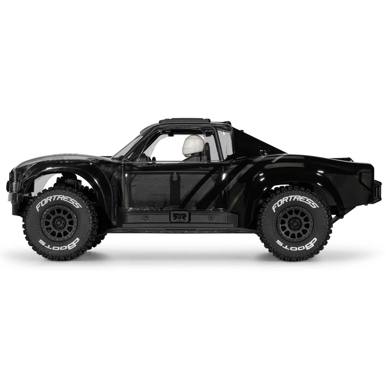 1/16 MOJAVE GROM 4X4 RTA KIT Brushed Desert Truck (Battery & Charger Included), Clear/Black