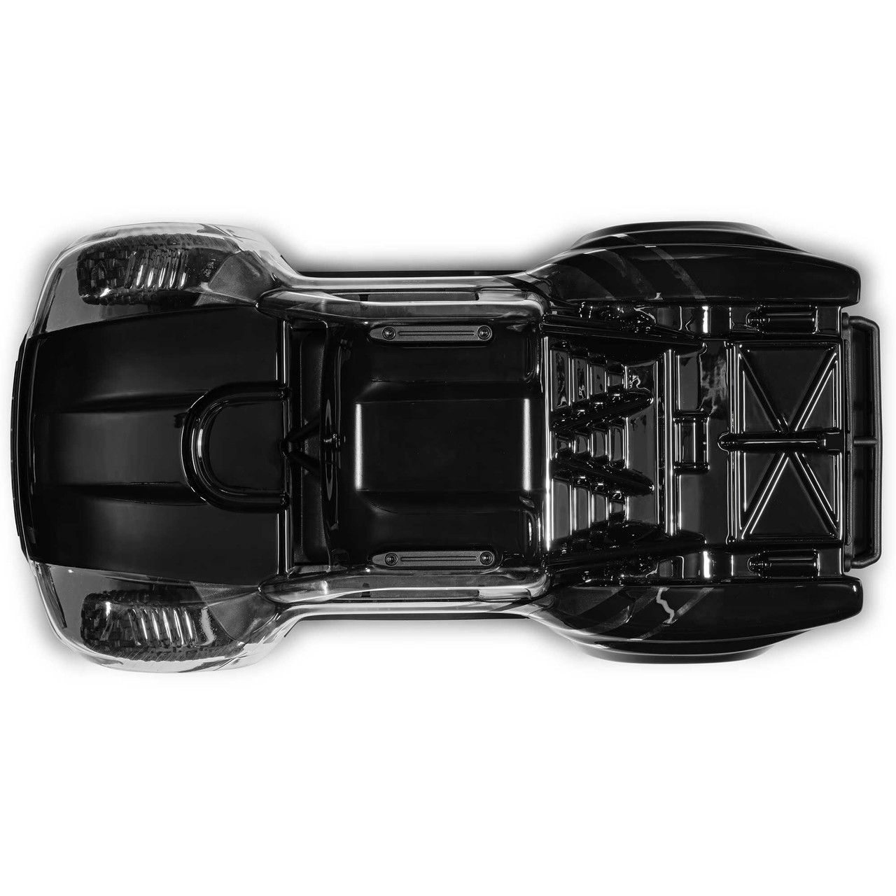 1/16 MOJAVE GROM 4X4 RTA KIT Brushed Desert Truck (Battery & Charger Included), Clear/Black