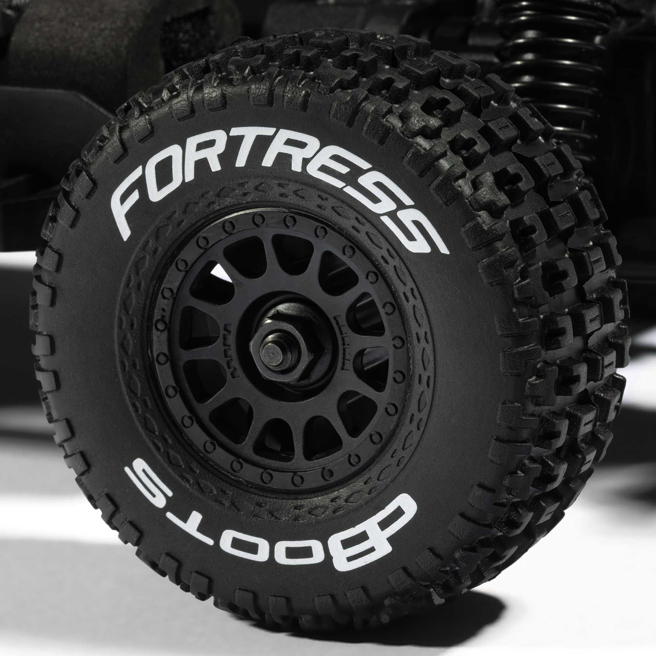 1/16 MOJAVE GROM 4X4 RTA KIT Brushed Desert Truck (Battery & Charger Included), Clear/Black
