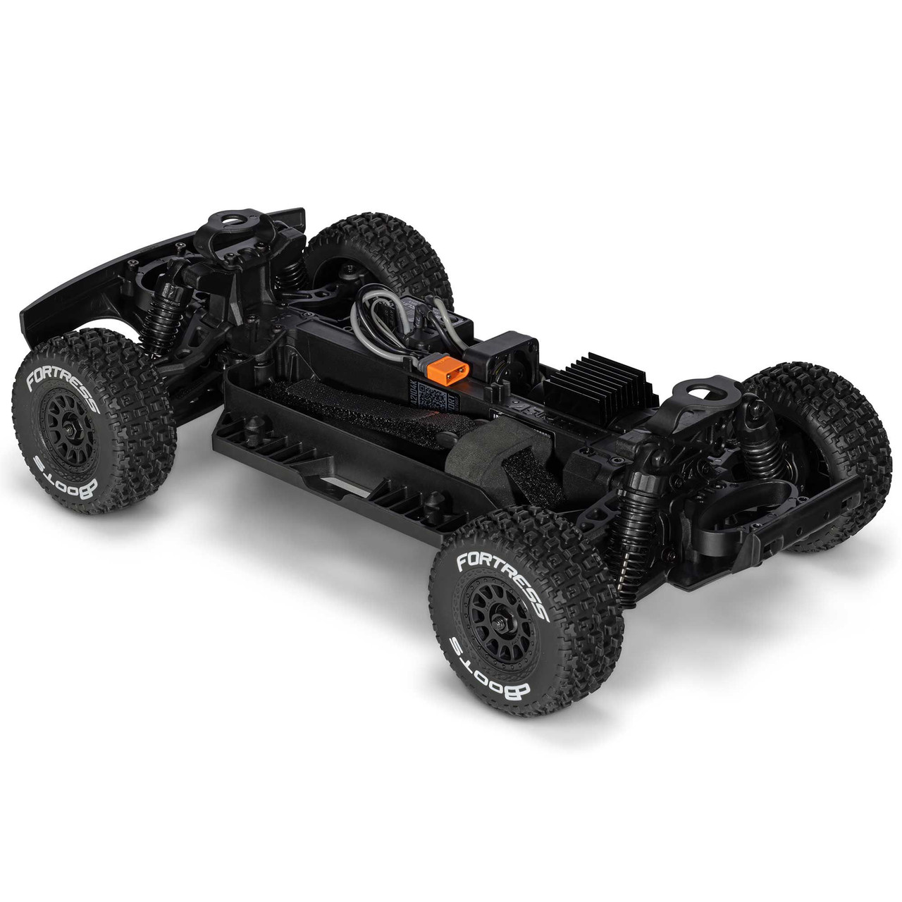 1/16 MOJAVE GROM 4X4 RTA KIT Brushed Desert Truck (Battery & Charger Included), Clear/Black