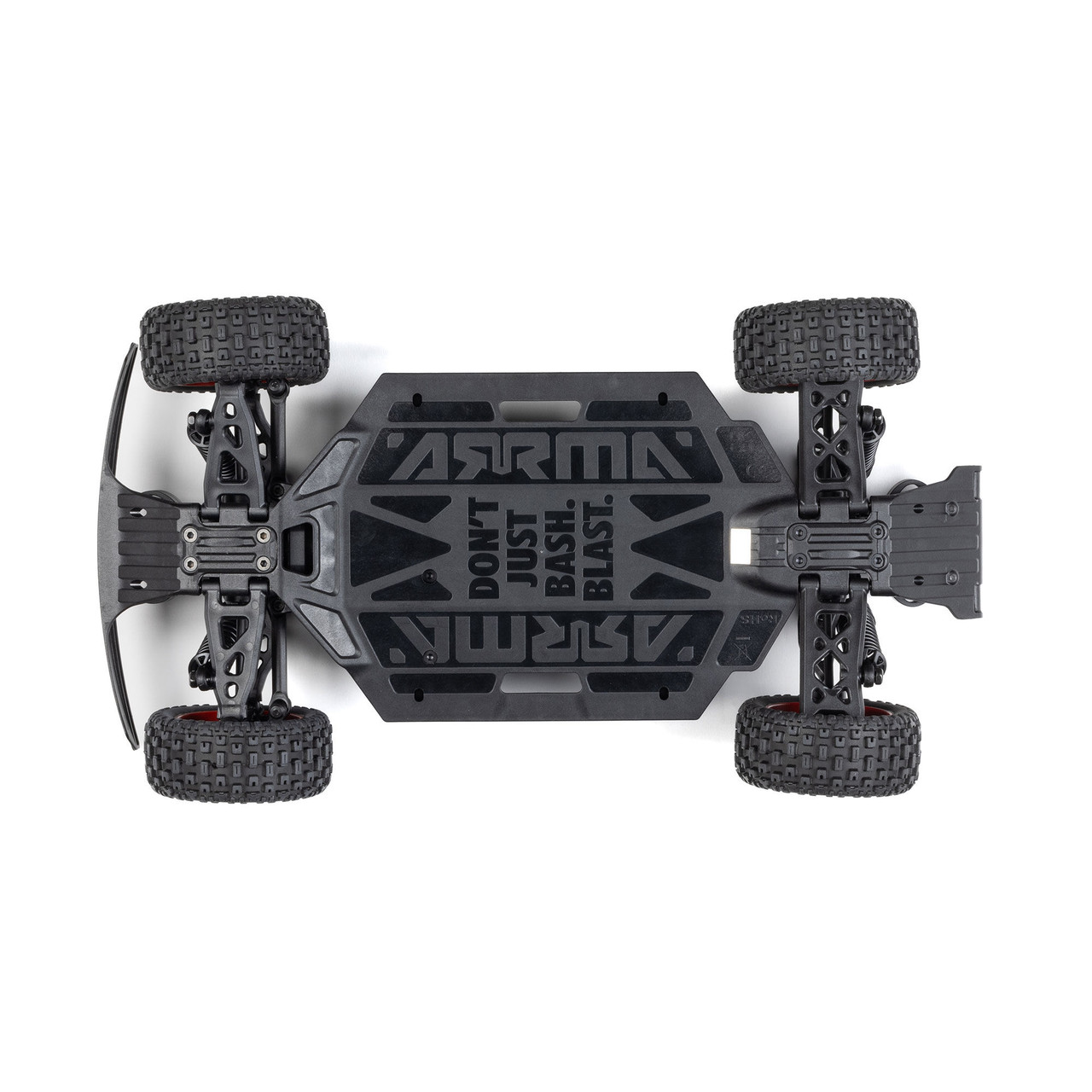 1/16 MOJAVE GROM 4X4 RTR Brushed Desert Truck (Battery & Charger Included), Red/Black