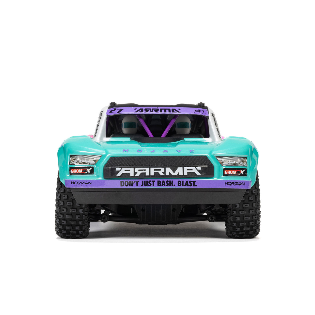 1/16 MOJAVE GROM 223S DSC 4X4 RTR Brushless Desert Truck, Teal (Battery & Charger Included)