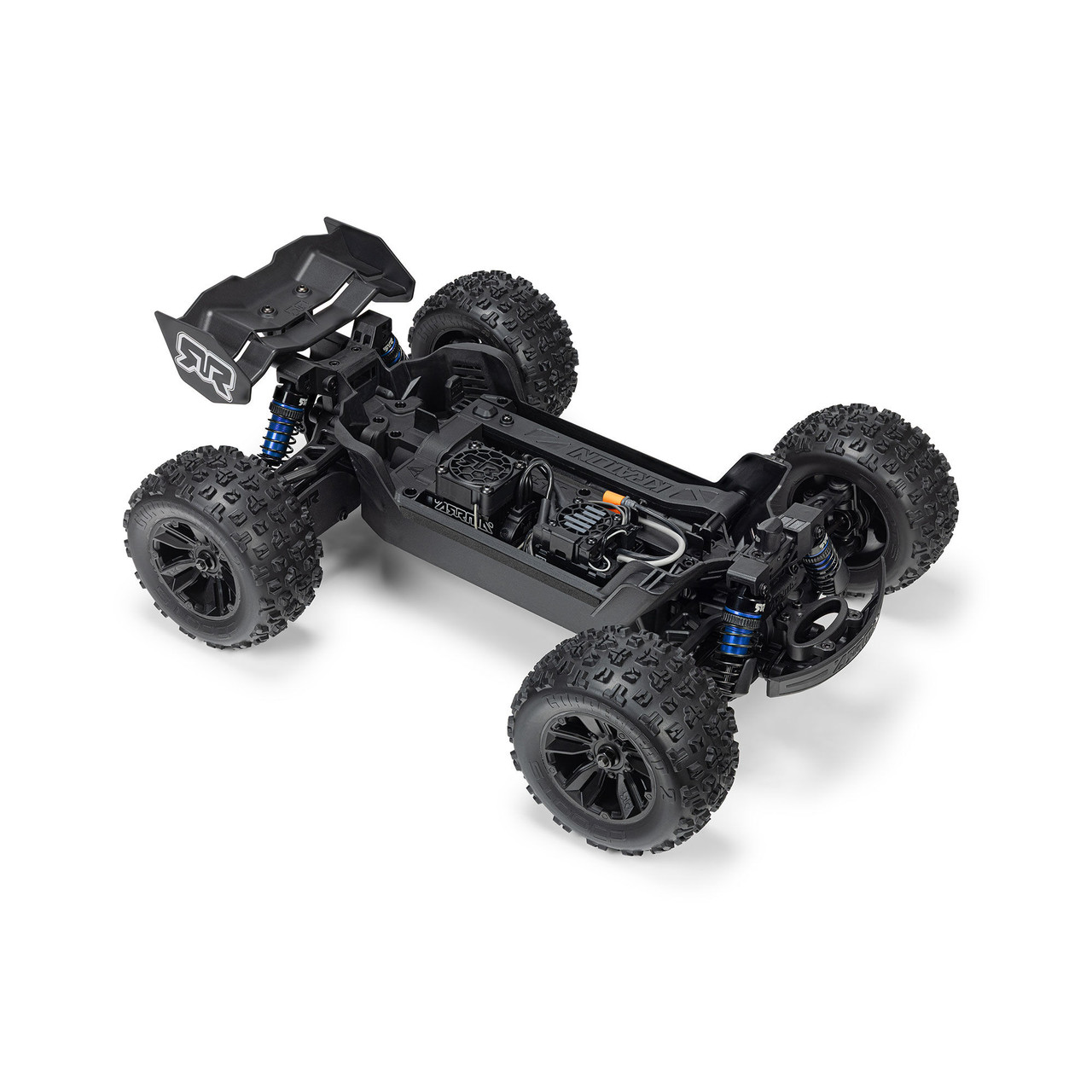 1/16 MINI KRATON 3S DSC 4X4 RTR Brushless Speed Truck (Battery & Charger Included), Red/Blue