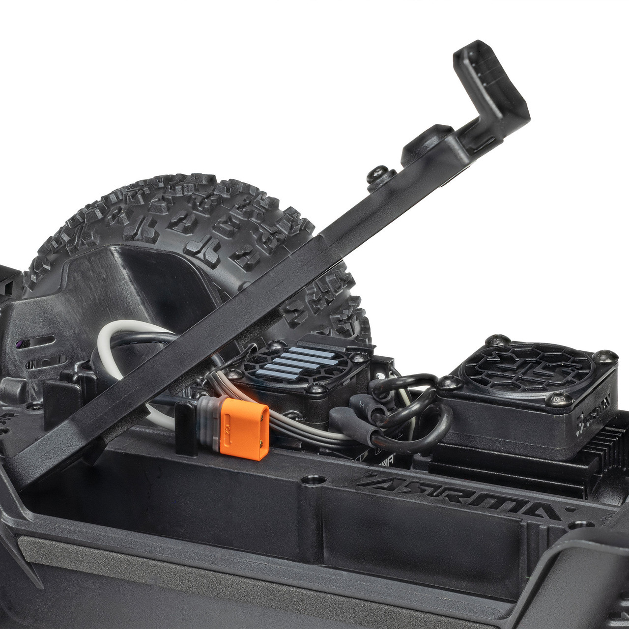 1/16 MINI KRATON 3S DSC 4X4 RTR Brushless Speed Truck (Battery & Charger Included), Red/Blue