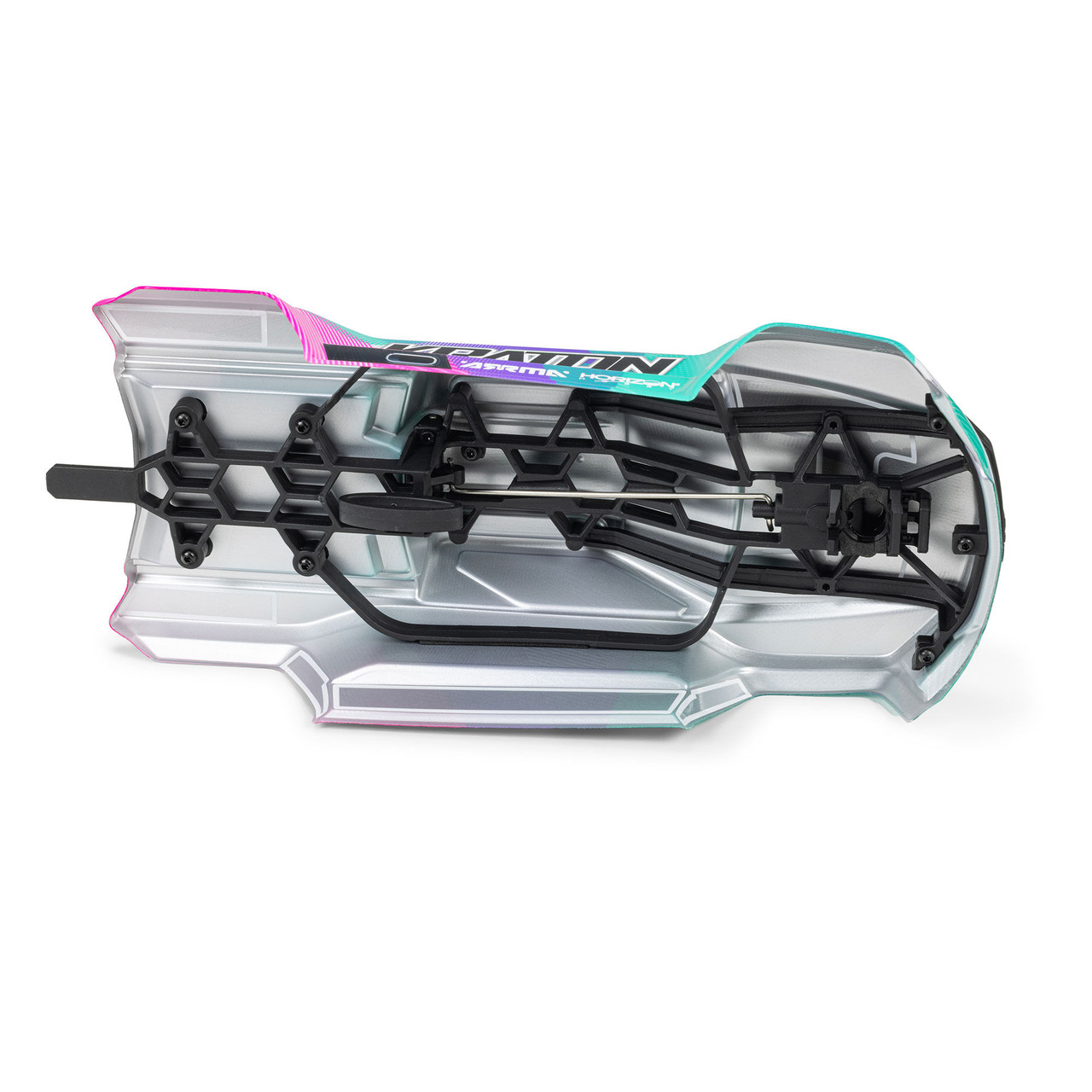 1/16 MINI KRATON 3S DSC 4X4 RTR Brushless Speed Truck (Battery & Charger Included), Teal/Pink