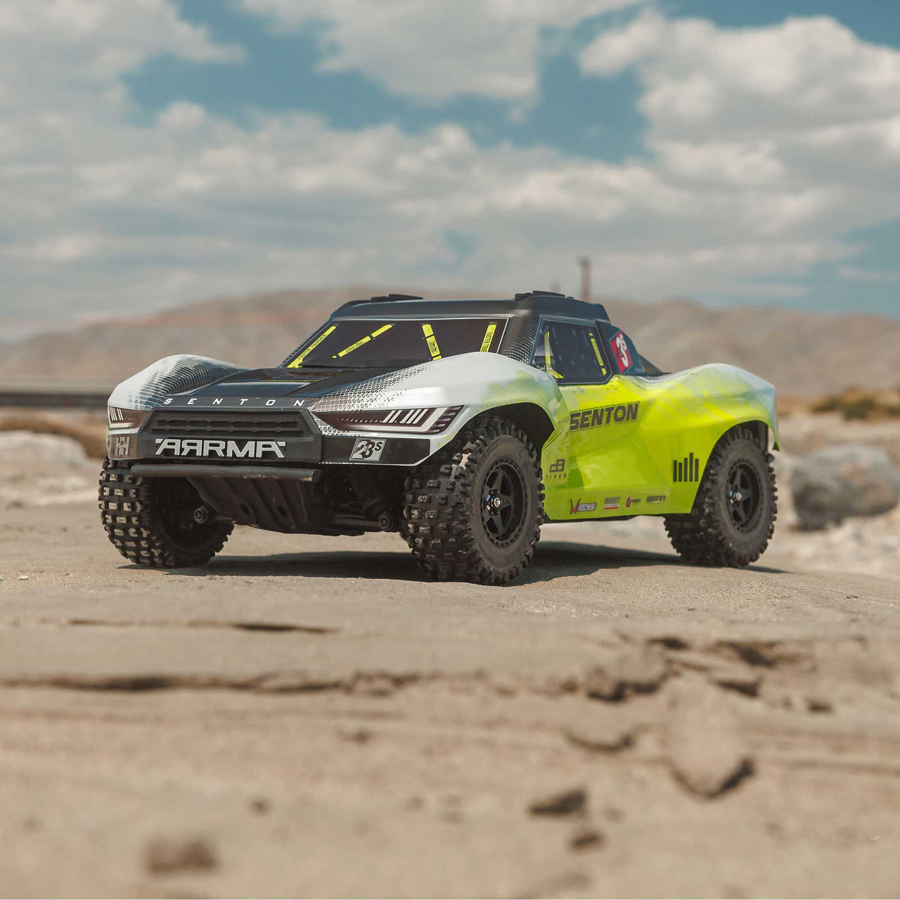 1/10 SENTON 223S DSC 4X4 RTR Brushless Short Course Truck, Yellow