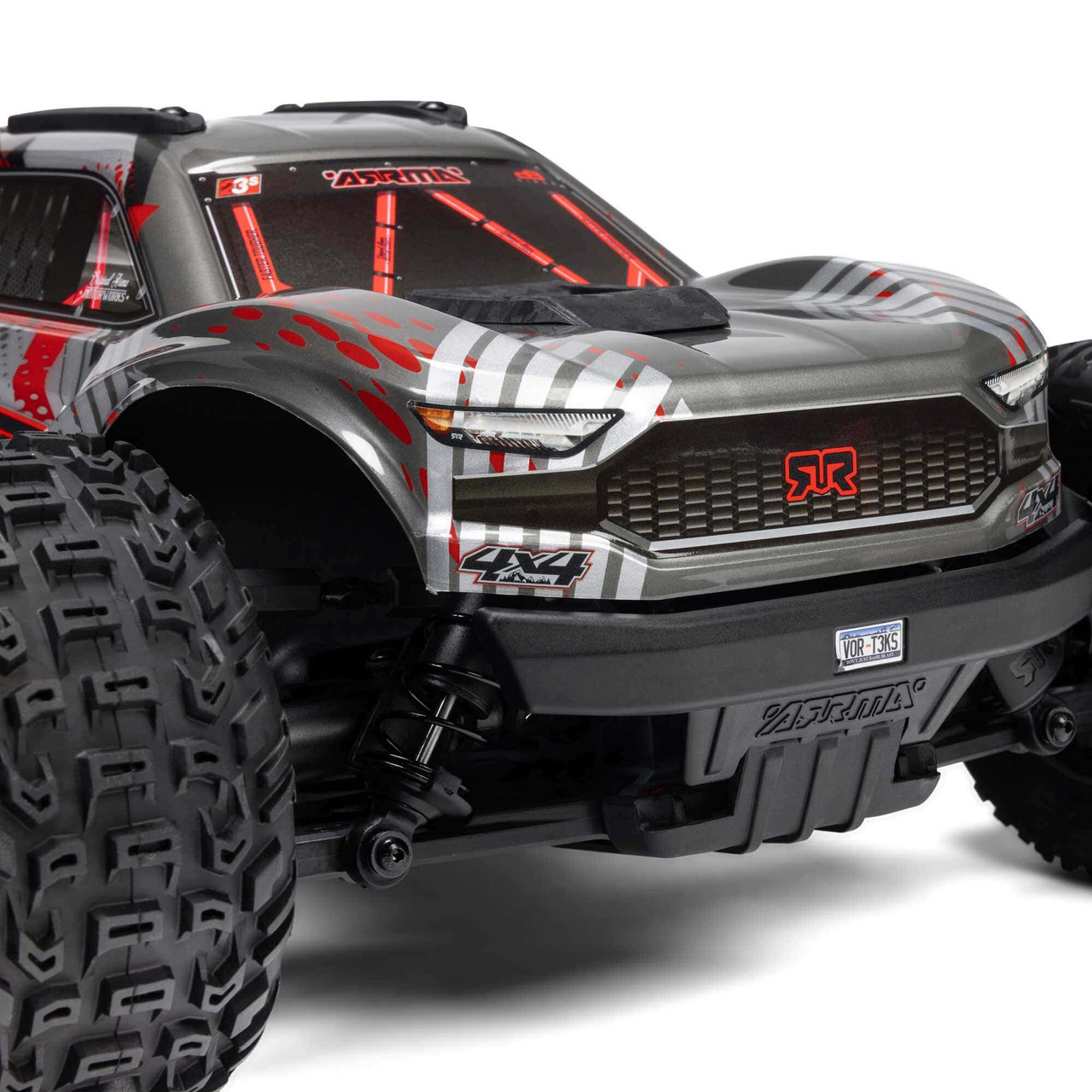 1/10 VORTEKS 223S DSC 4X4 RTR Brushless Stadium Truck, Red