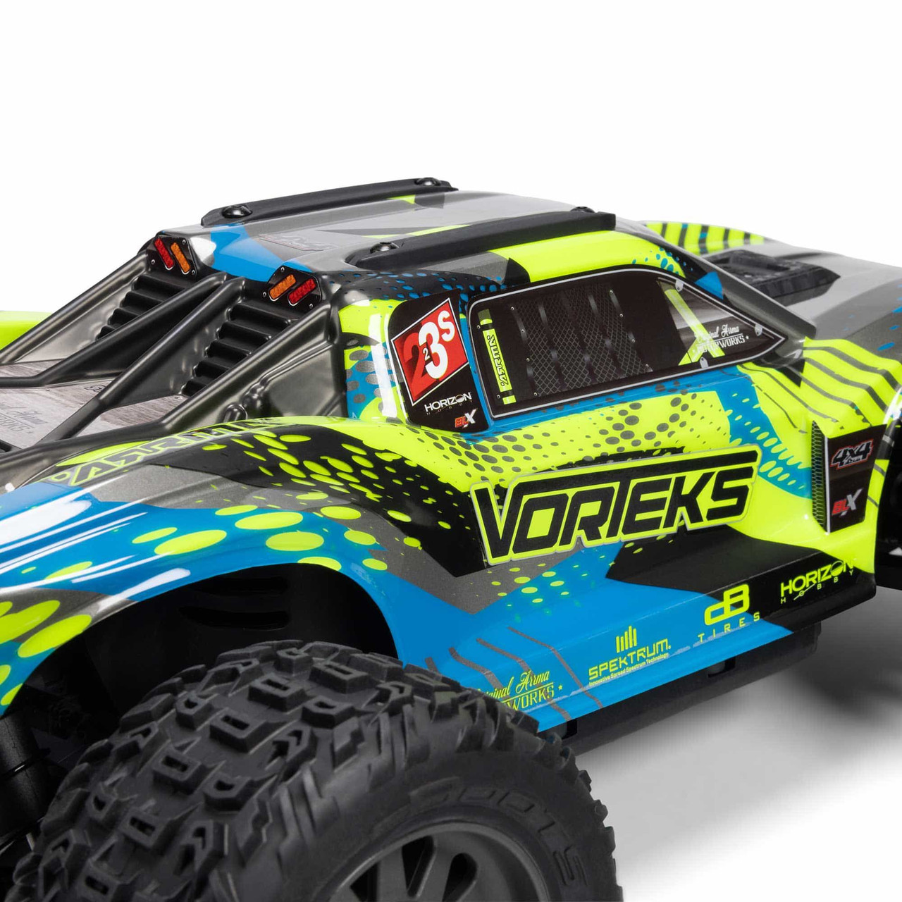 1/10 VORTEKS 223S DSC 4X4 RTR Brushless Stadium Truck, Teal