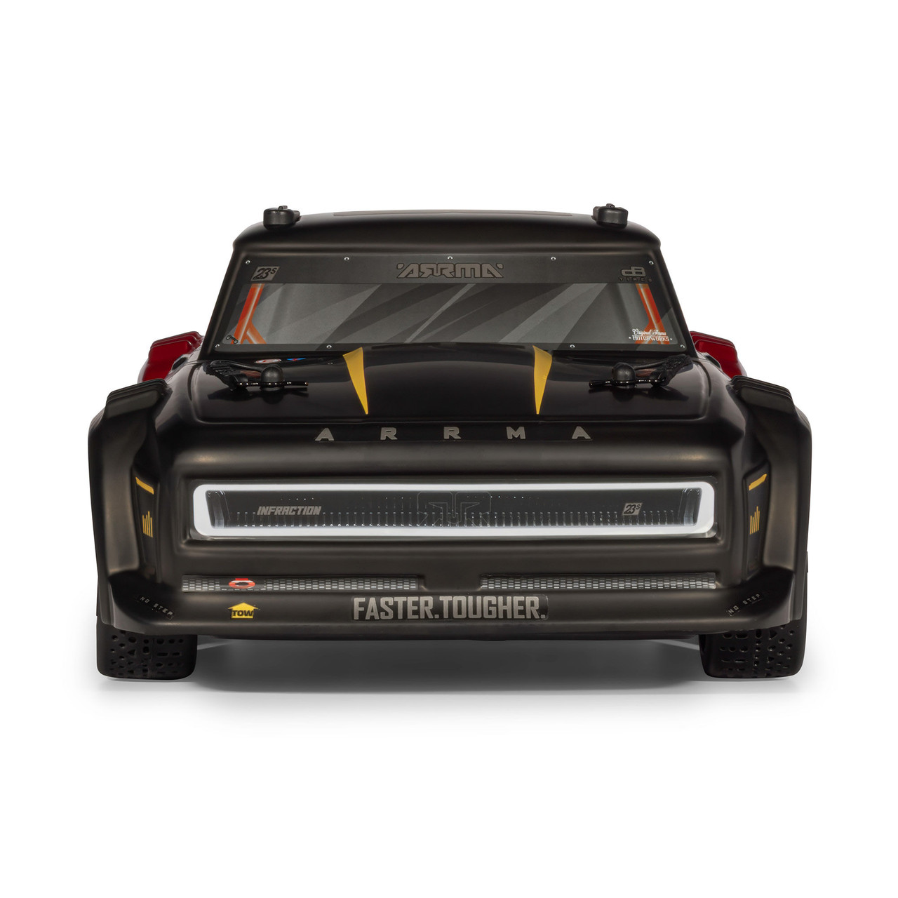 1/8 INFRACTION 223S DSC 4X4 RTR Brushless All-Road Street Bash Truck, Black/Red