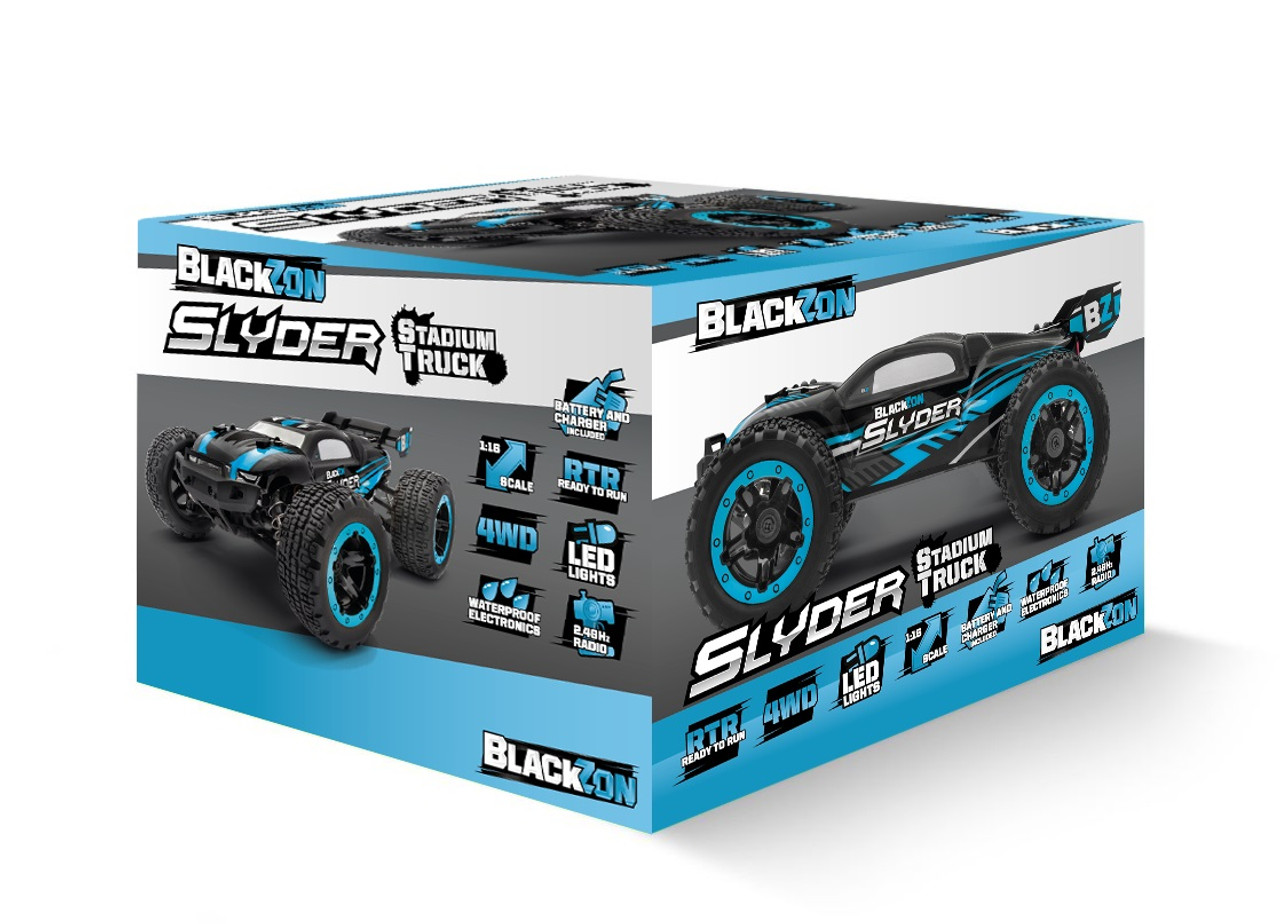 Slyder ST 1/16 4WD Electric Stadium Truck - Blue Slyder ST 1/16 4WD Electric Stadium Truck - Blue