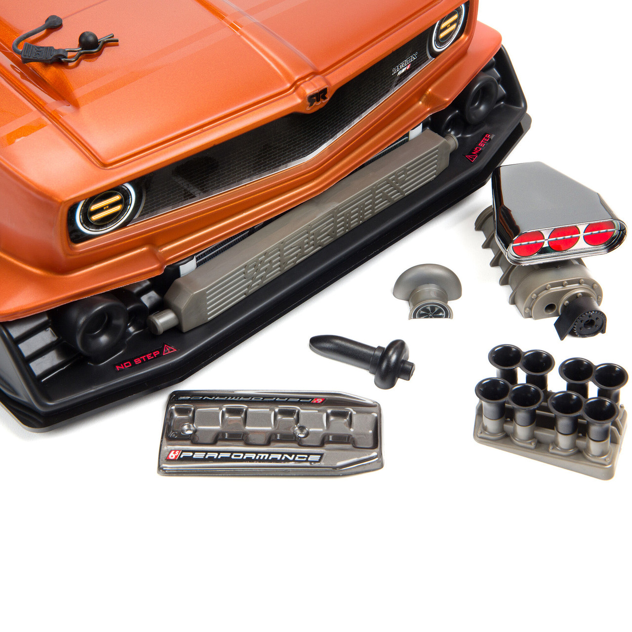 1/7 FELONY 6S AVC 4X4 RTR Brushless All-Road Street Bash, Orange