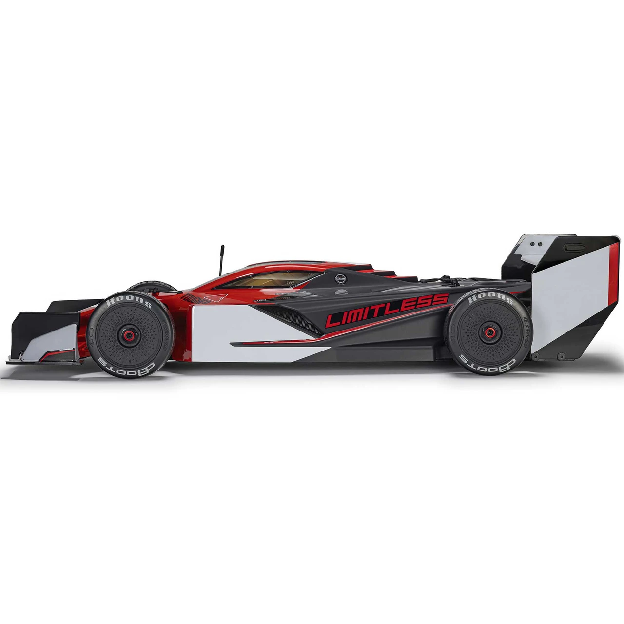 1/7 LIMITLESS 120 8S AVC 4X4 RTR Speed Machine Combo, Red/Black (2 Batteries Included)