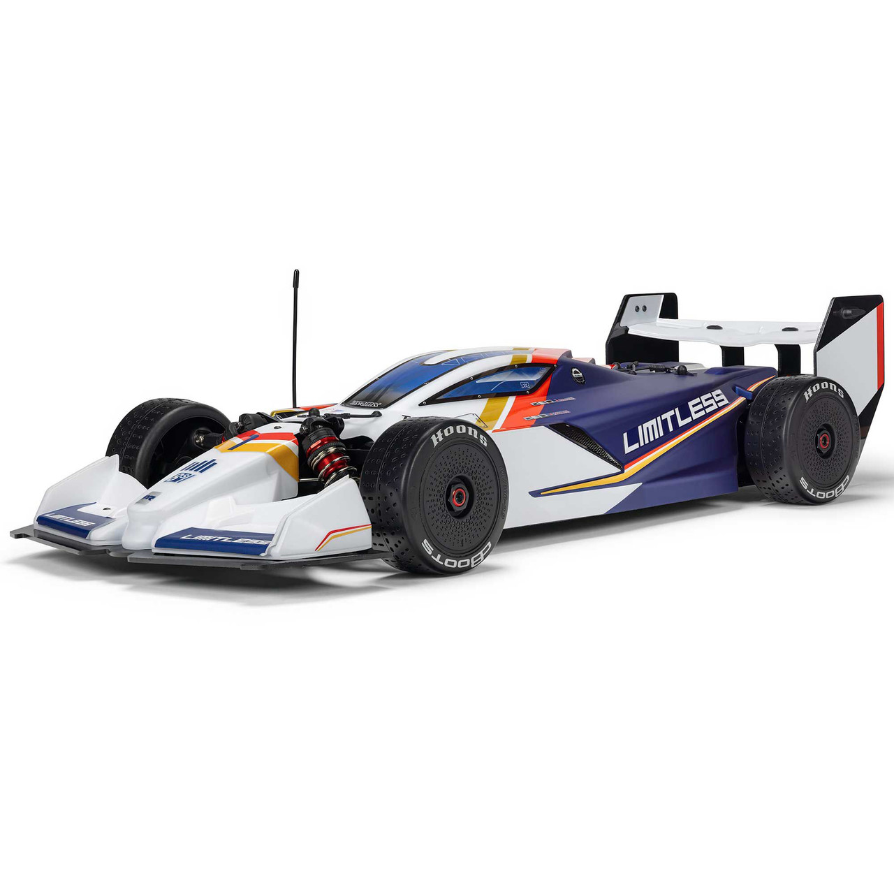 1/7 LIMITLESS 8S AVC 4X4 RTR Brushless Street Speed, White/Blue