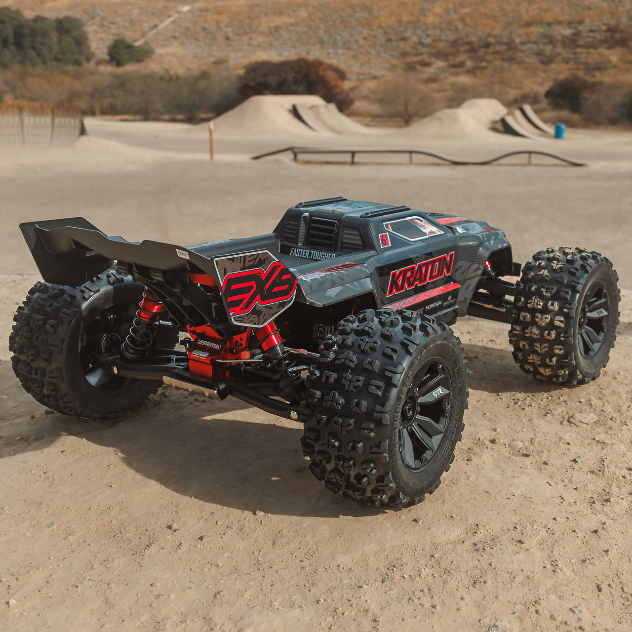 1/8 KRATON 6S EXB 4X4 RTR Brushless Speed Truck, BLACK