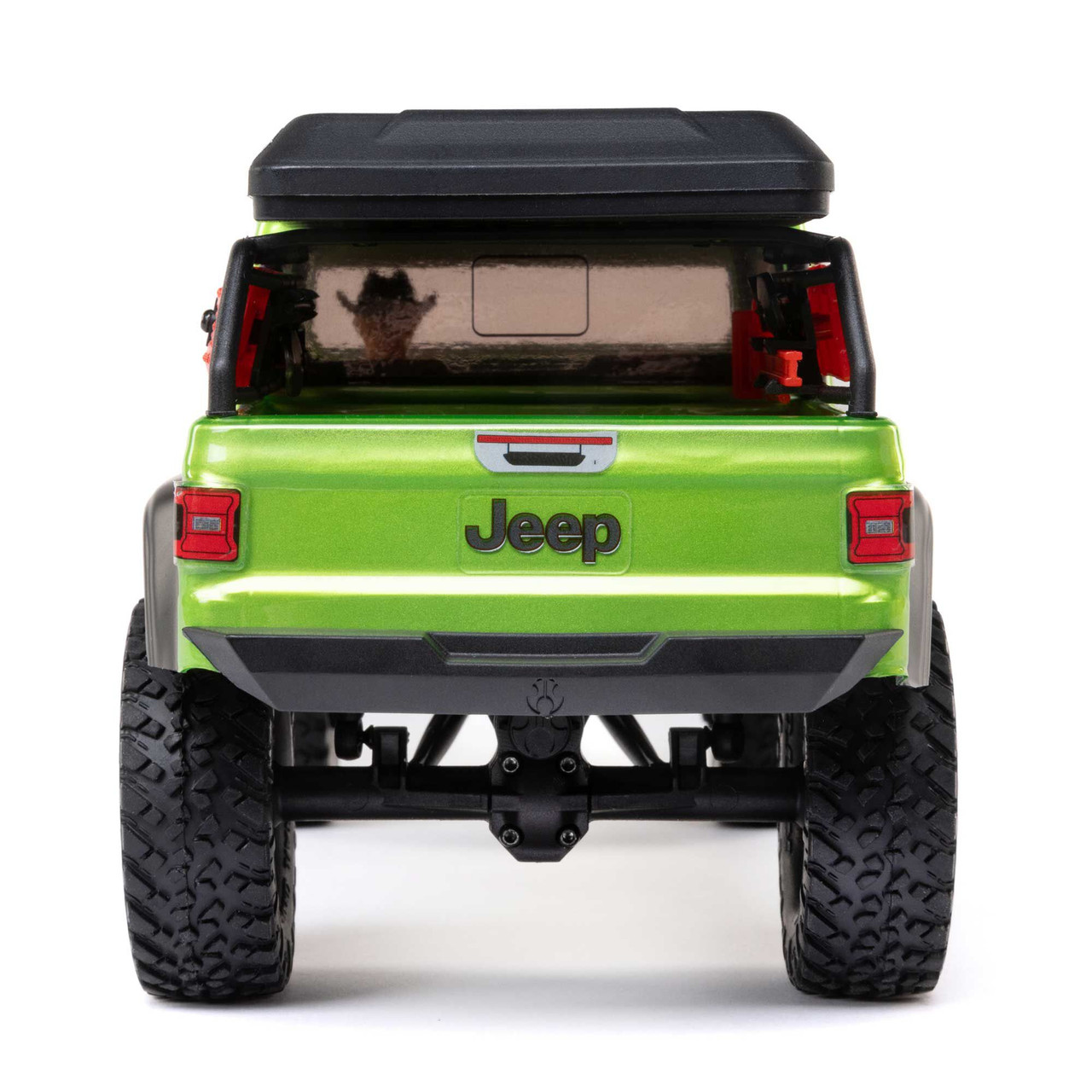 1/24 SCX24 Jeep JT Gladiator 4X4 RTR Brushed Rock Crawler (Battery & Charger Included), Green
