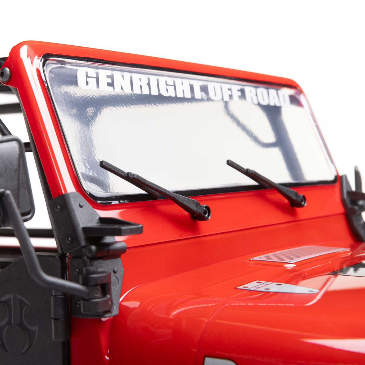 1/10 SCX10 III Jeep CJ-7 4X4 RTR Brushed Rock Crawler, Red