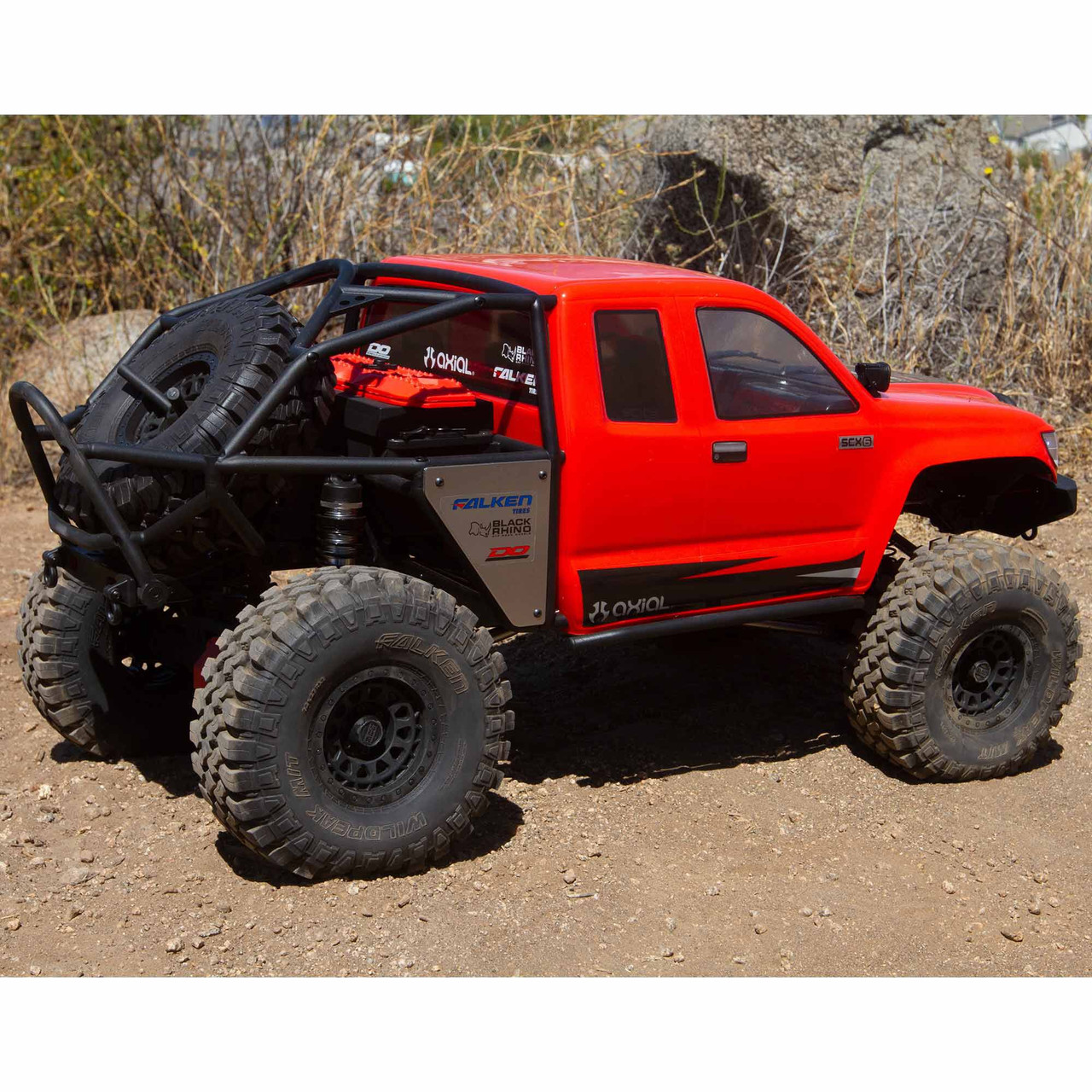 1/6 SCX6 Trail Honcho 4X4 RTR Brushless Rock Crawler, Red