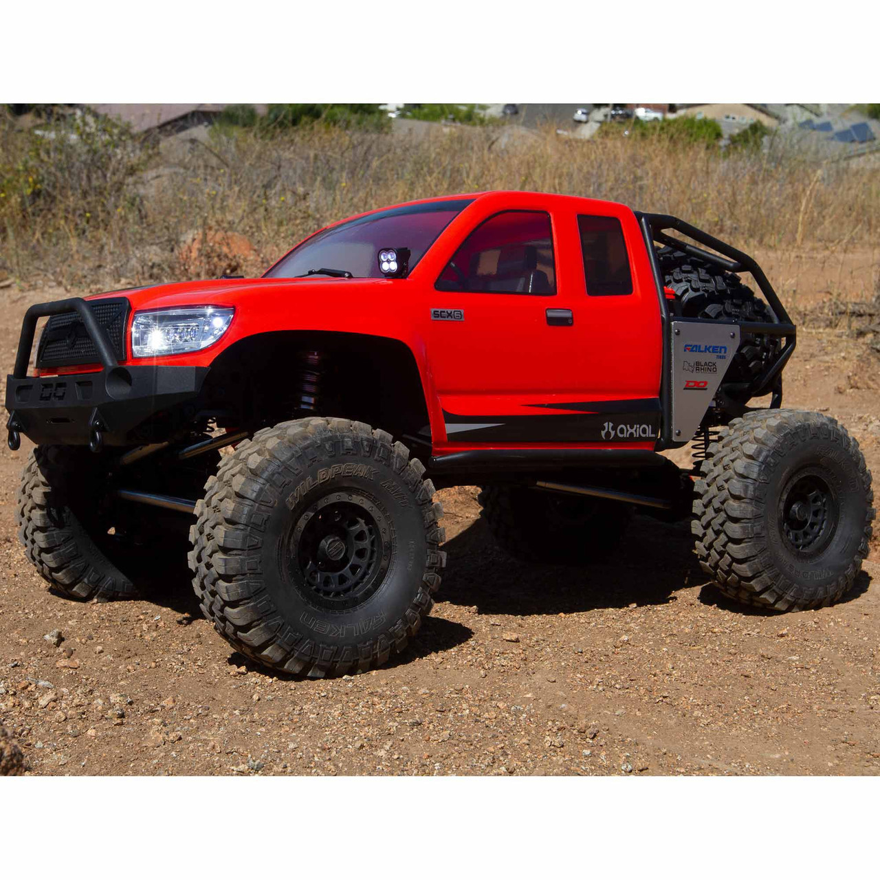 1/6 SCX6 Trail Honcho 4X4 RTR Brushless Rock Crawler, Red