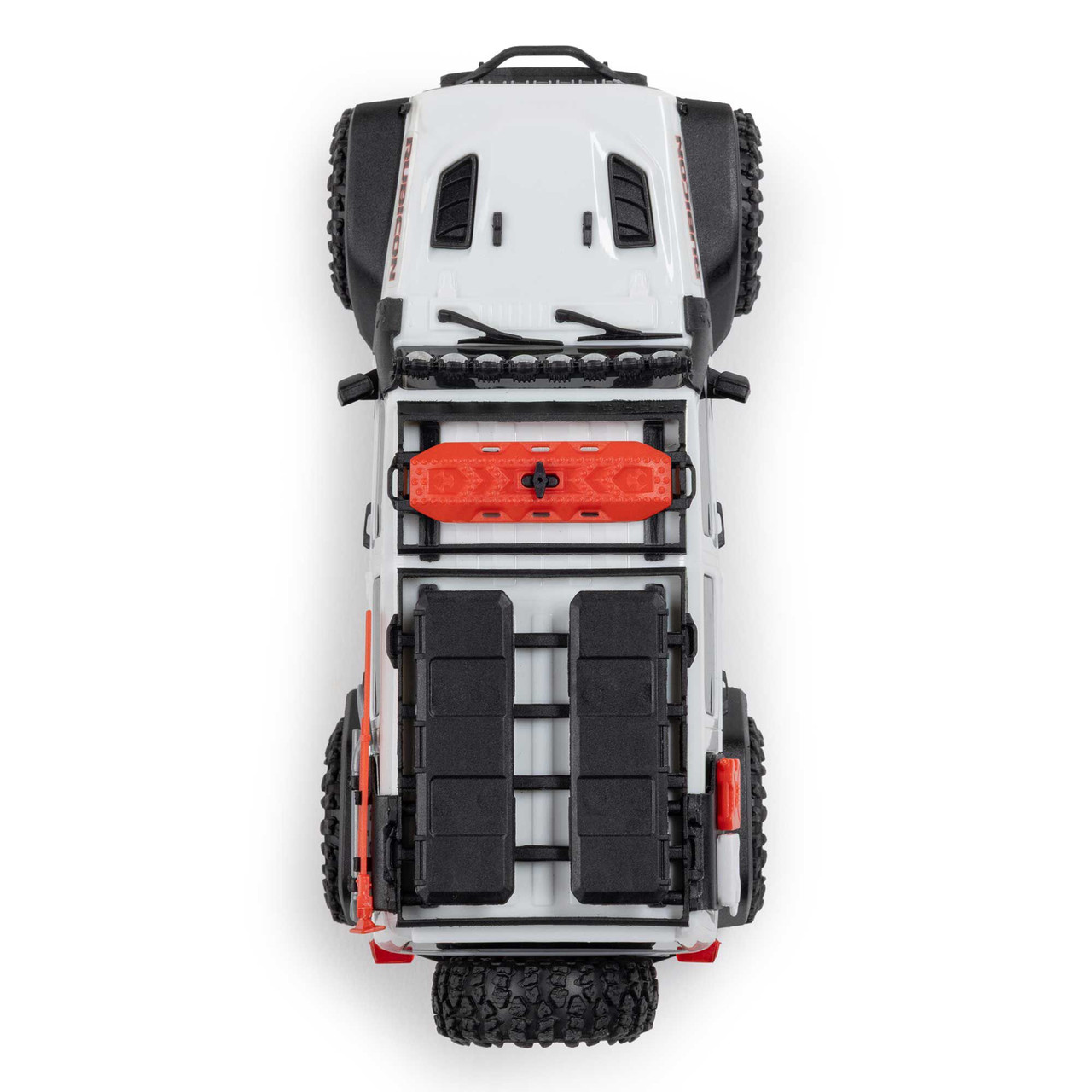 1/30 SCX30 Jeep Wrangler JLU 4X4 RTR Brushed Rock Crawler (Battery & Charger Included), White