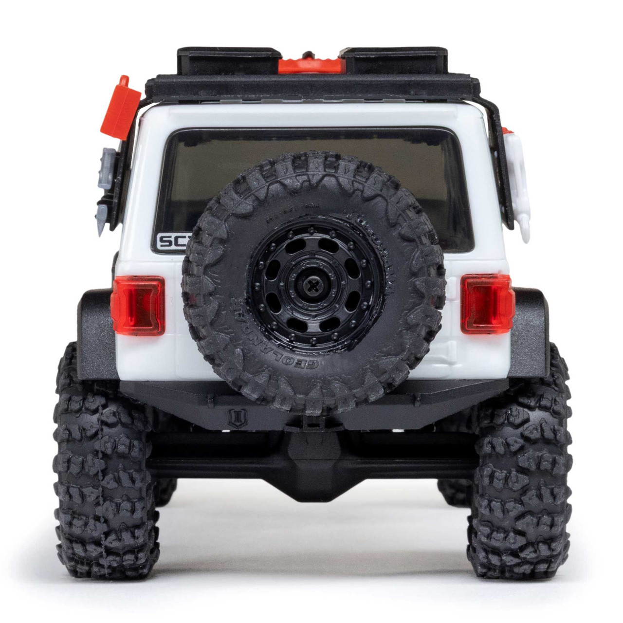1/30 SCX30 Jeep Wrangler JLU 4X4 RTR Brushed Rock Crawler (Battery & Charger Included), White