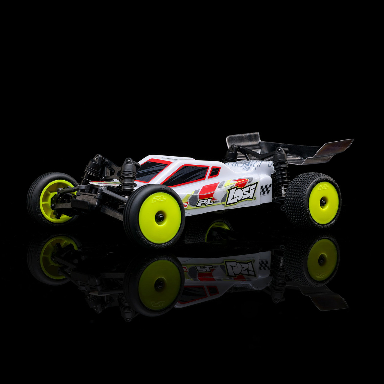 1/24 Micro-B 2S 2WD RTR Race Buggy (Battery & Charger Included), White
