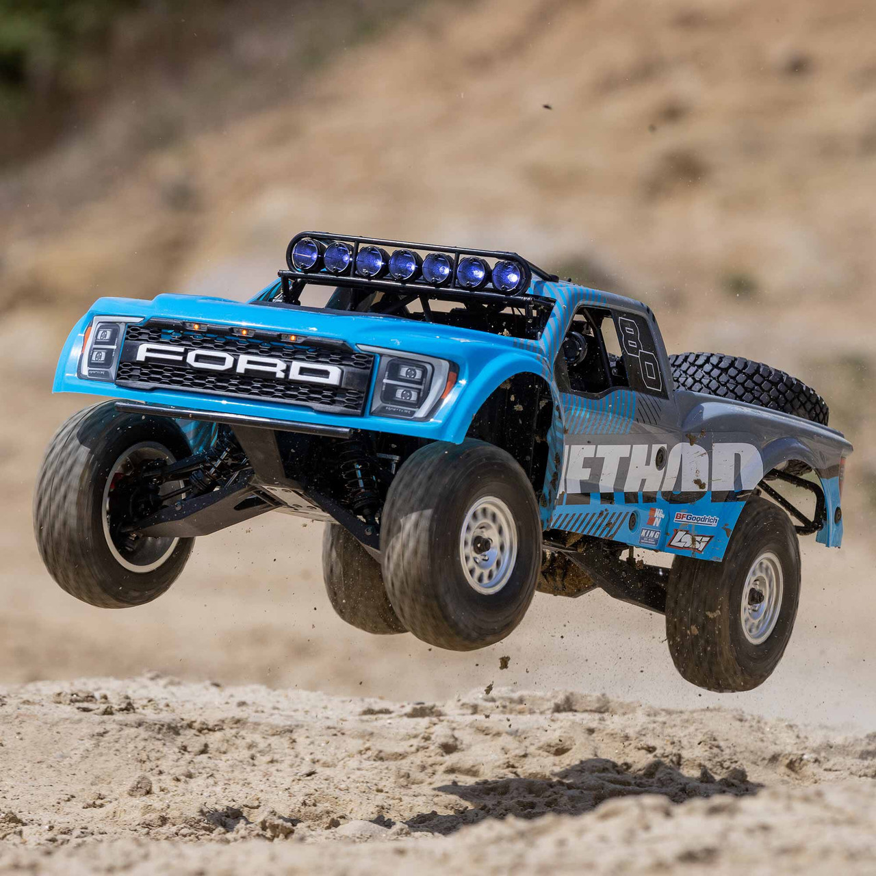 1/10 Baja Rey 2.0 Ford Raptor Method 3S 4X4 RTR Brushless, Blue
