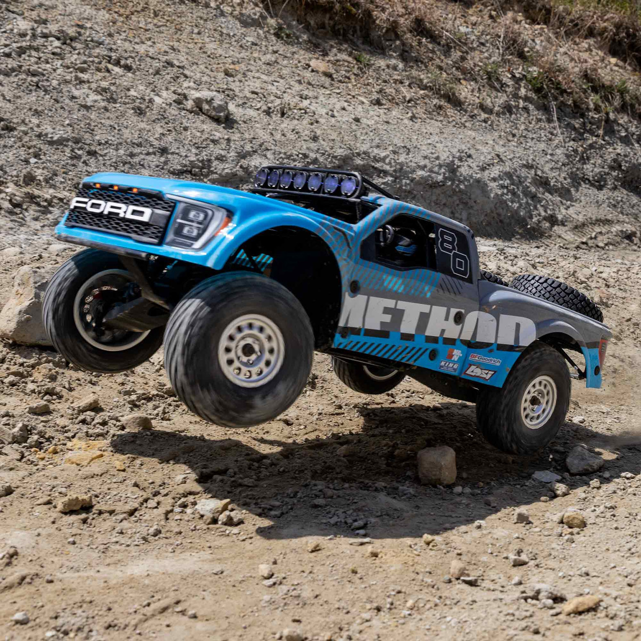 1/10 Baja Rey 2.0 Ford Raptor Method 3S 4X4 RTR Brushless, Blue