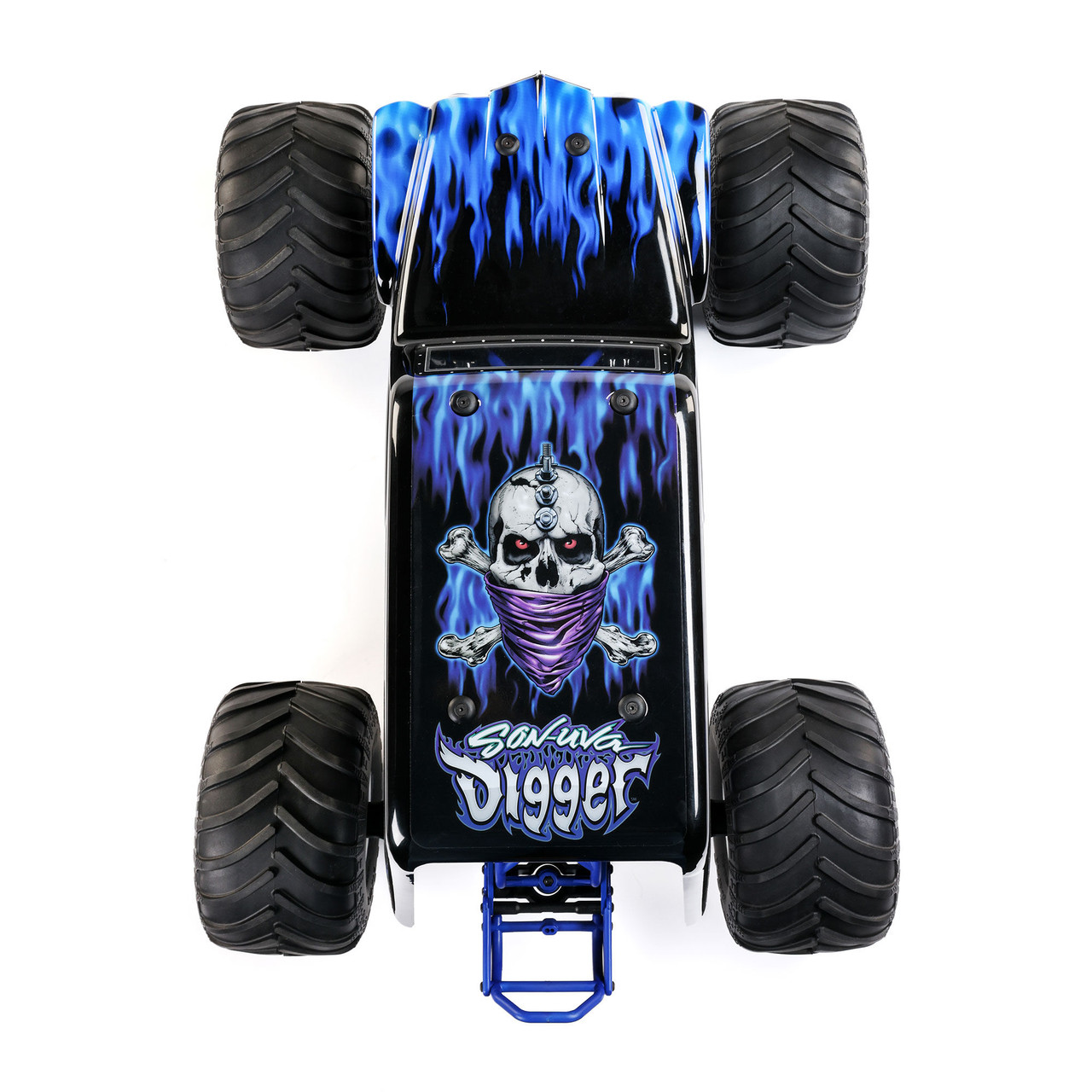 1/8 LMT 2.0 Son-Uva Digger 4X4 Solid Axle Brushless Monster Truck RTR, Blue