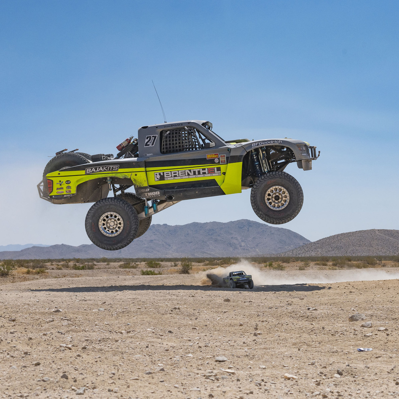 1/6 Super Baja Rey Brenthel 8S 4X4 RTR Brushless Desert Truck, Yellow