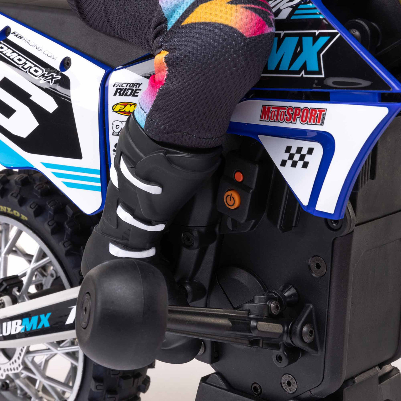 1/4 Promoto-MX Club MX 2S RTR Brushless Motorcycle, Blue