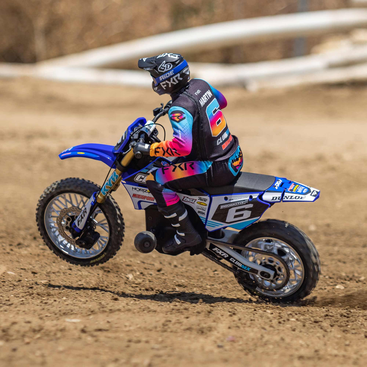 1/4 Promoto-MX Club MX 2S RTR Brushless Motorcycle, Blue