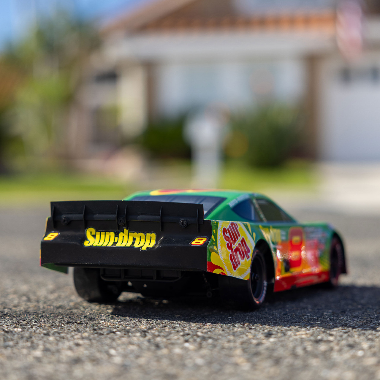 1/12 Asphalt Late Model RC Race Car Dale Earnhardt Jr. No. 8 2025 Sun Drop Chevrolet ZL1 2S AWD On-Road (Battery & Charger Included), Green