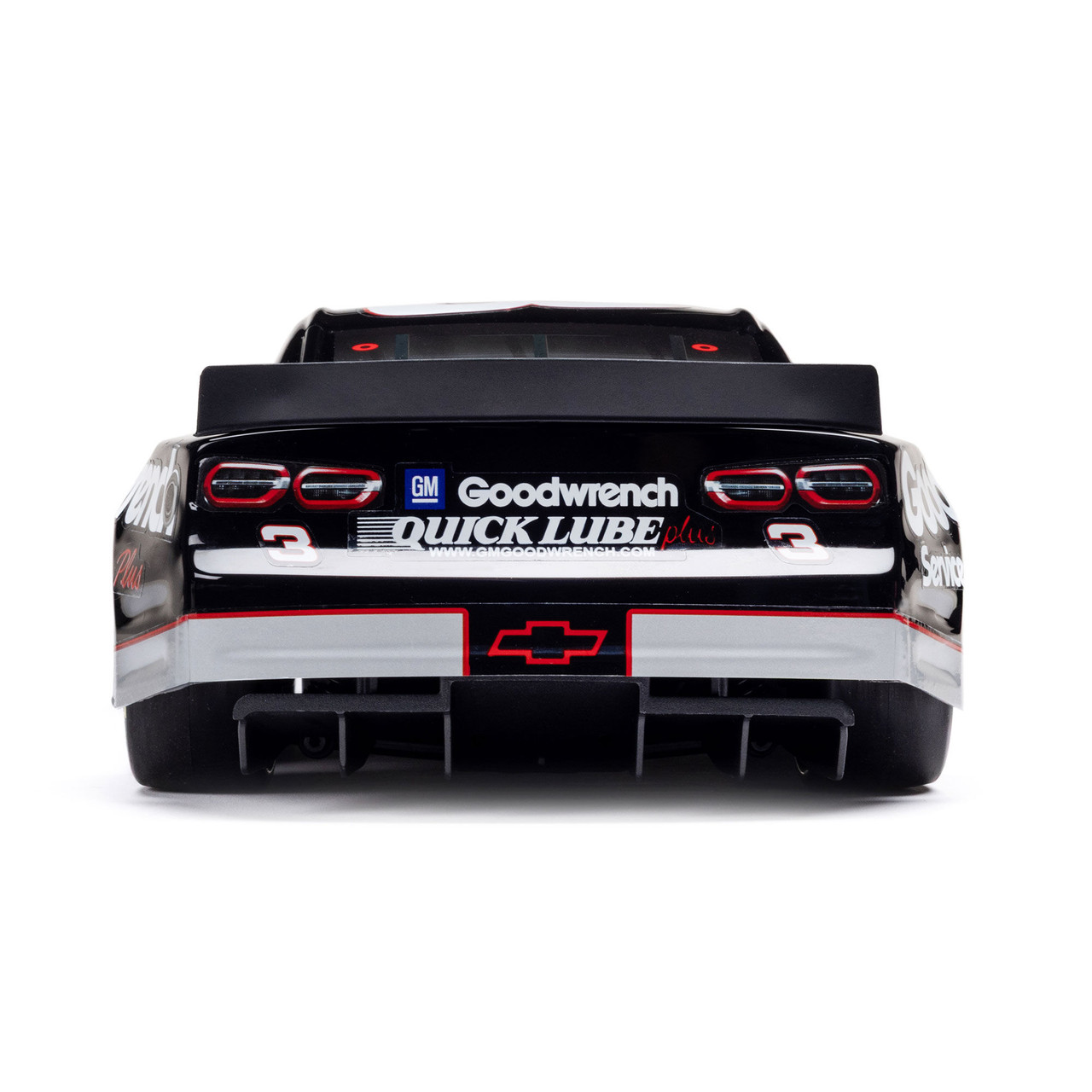 1/12 NASCAR RC Race Car RCR No. 3 GM Goodwrench Chevrolet ZL1 2S AWD RTR Brushed On-Road (Battery & Charger Included), Black
