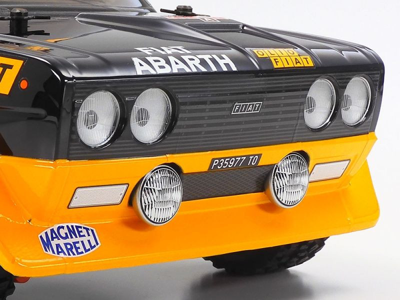 Tamiya - RC Fiat 131 Arbath Rally, MF-01X Olio Fiat